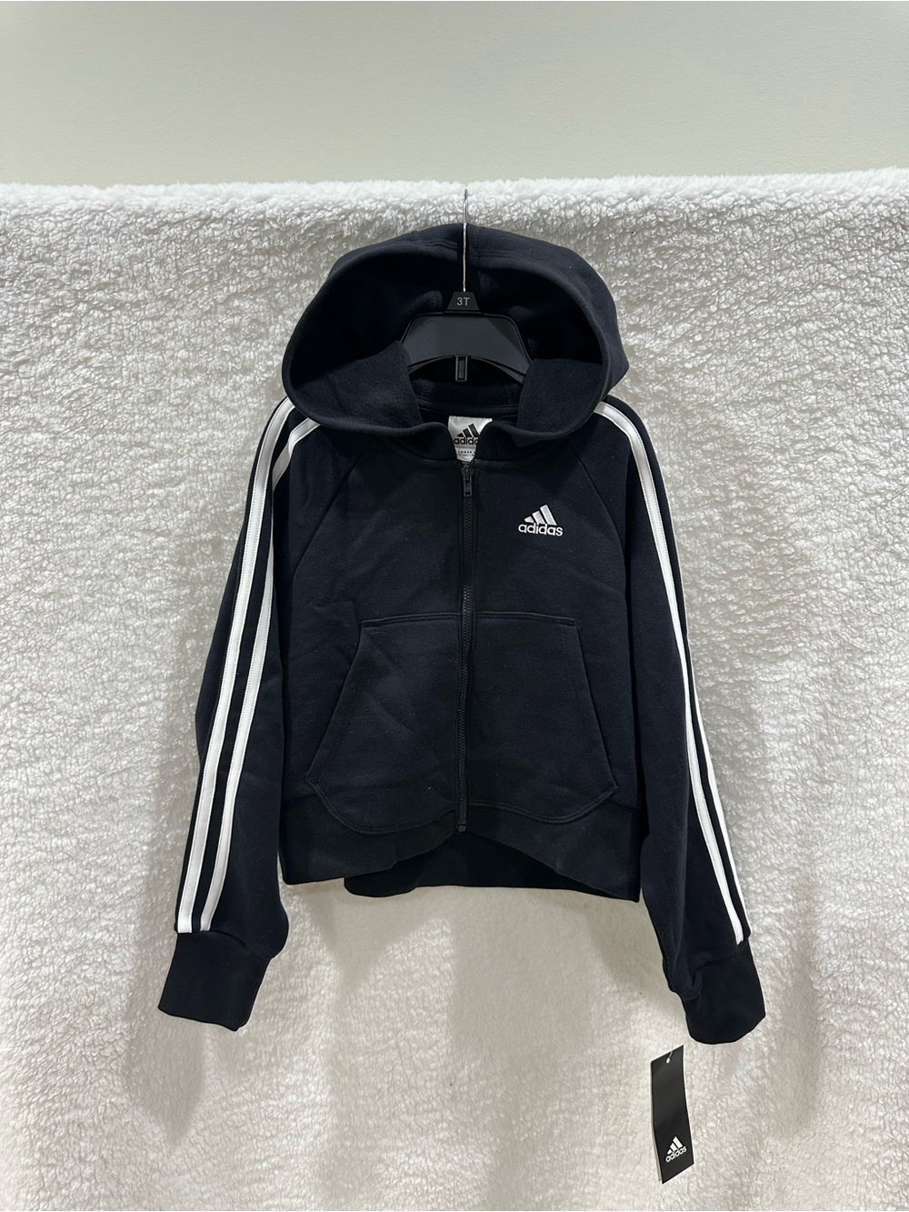 Girl’s Adidas Black Sweatshirt/Hoodie